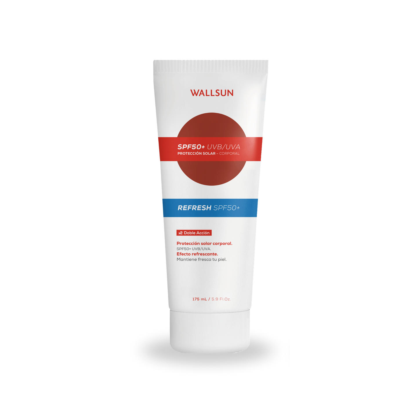 Wallsun Refresh SPF 50+ | Protector Solar Deportivo Efecto Frío