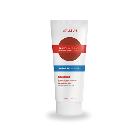 Wallsun Refresh SPF 50+ | Protector Solar Deportivo Efecto Frío
